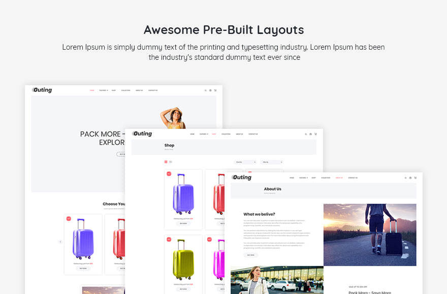 Outing Turbo Multi-Purpose Shopify Theme