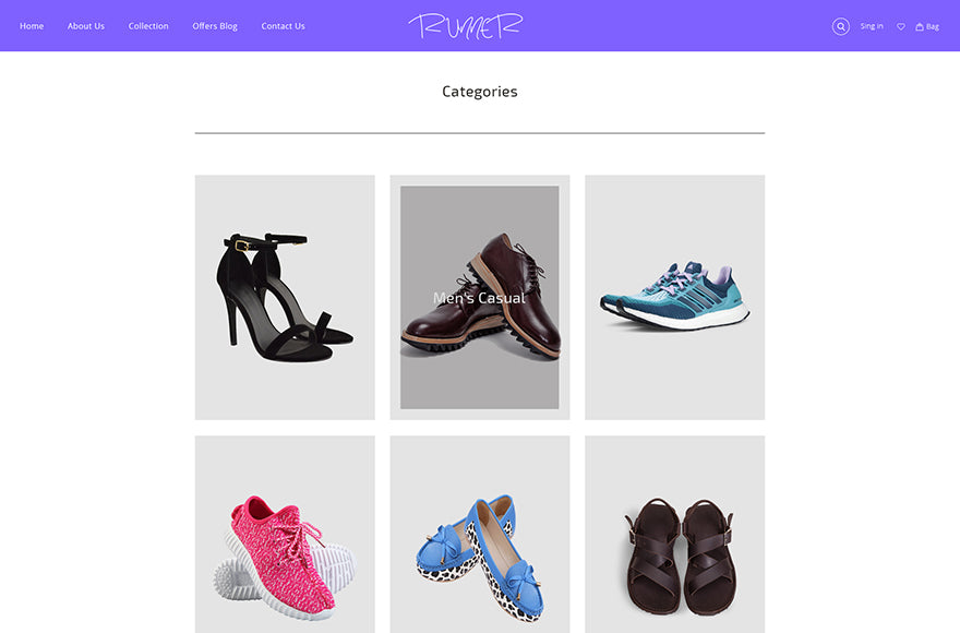 Runner - Theme - Zarathemes
