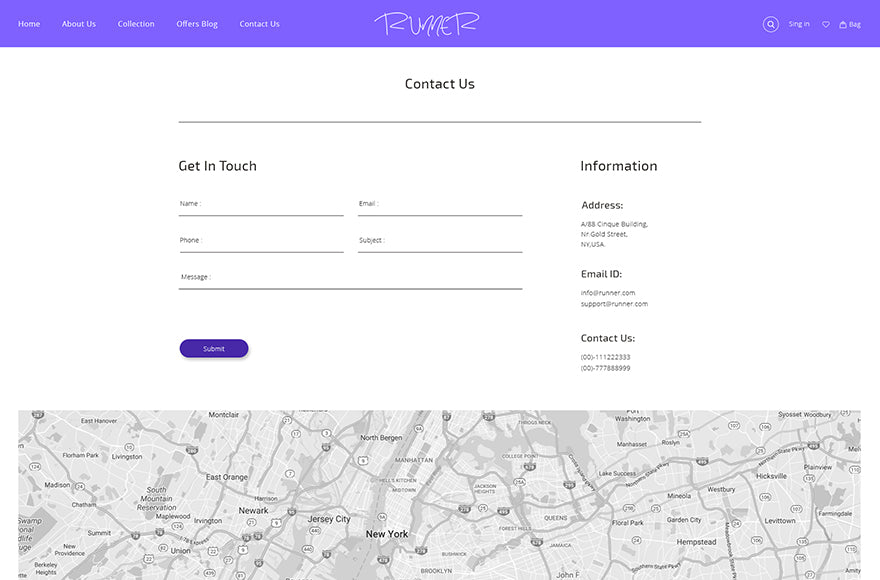 Runner - Theme - Zarathemes